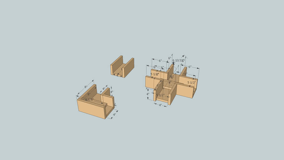 Gary Katz Style Quicker Coffered Ceiling Supports 3d Warehouse