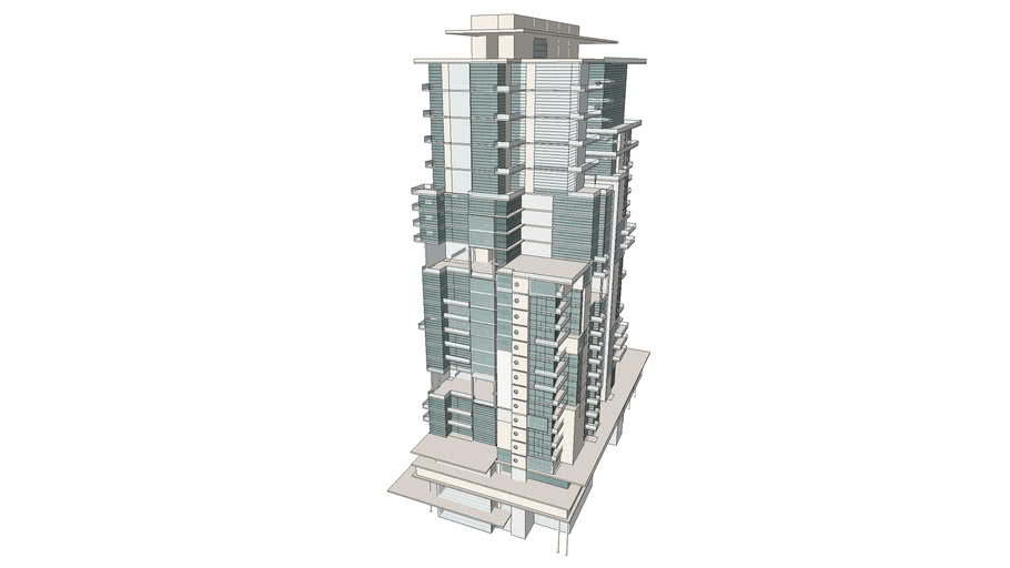 Dubai Building 01 | 3D Warehouse