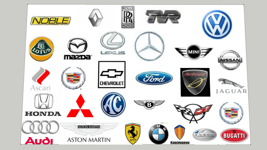 Car logos | 3D Warehouse