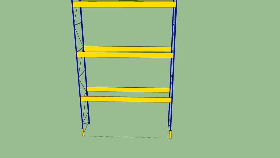 Rack De Stockage 3d Warehouse