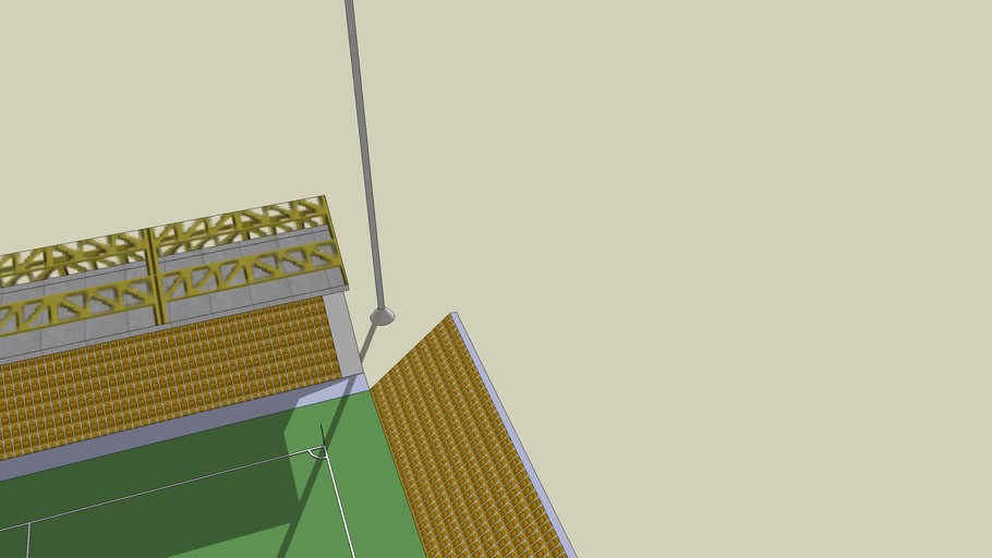 Livingston Stadium with main stand (no roof)