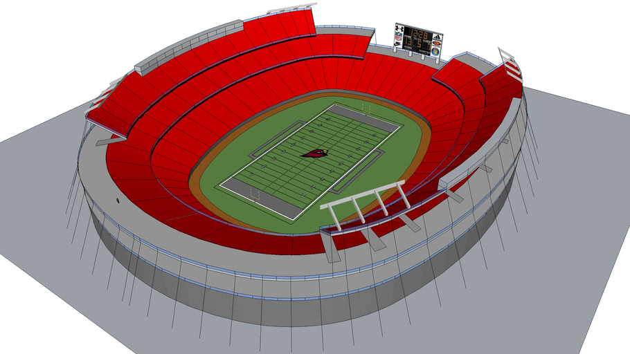 Papa Johns Stadium (Arizona Cardinals) | 3D Warehouse