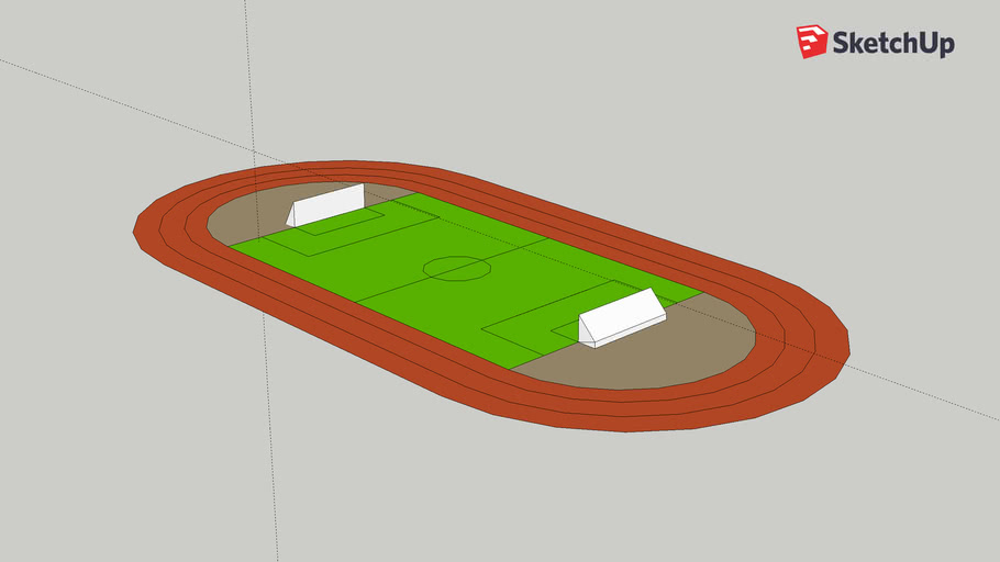 Football Court 3D Warehouse