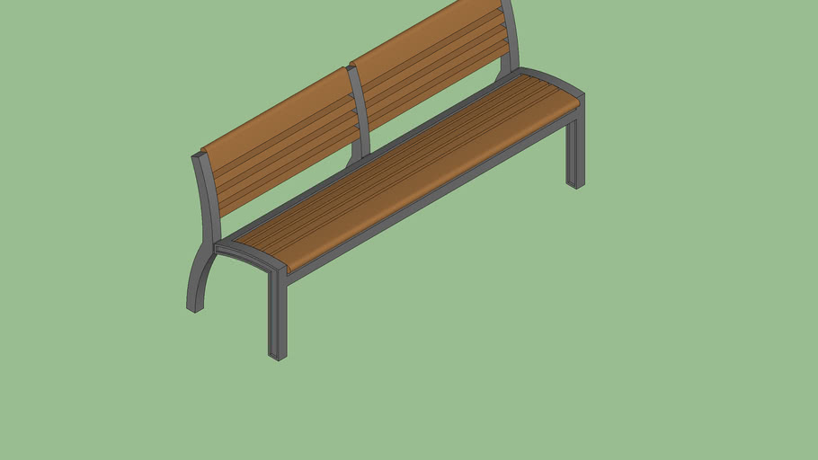 Banc Simple Urbino | 3D Warehouse