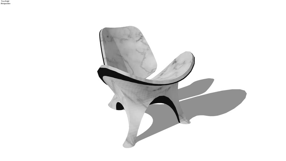 Lapella Chair Zaha Hadid 3D Warehouse