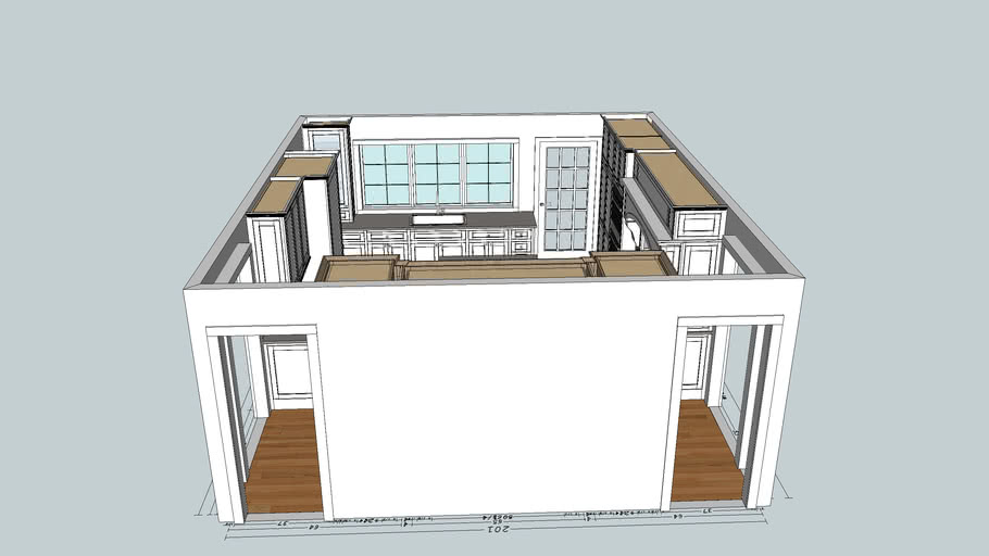 Hamilton Kitchen | 3D Warehouse