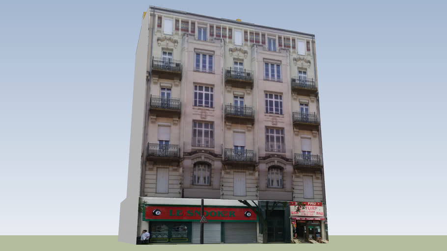 10 rue de la Gare, Angers  3D Warehouse