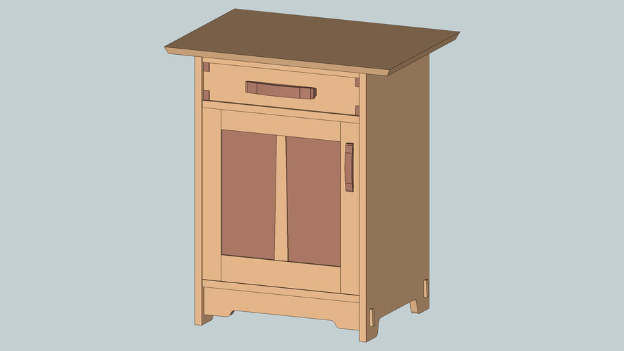 Greene And Greene End Table 3d Warehouse