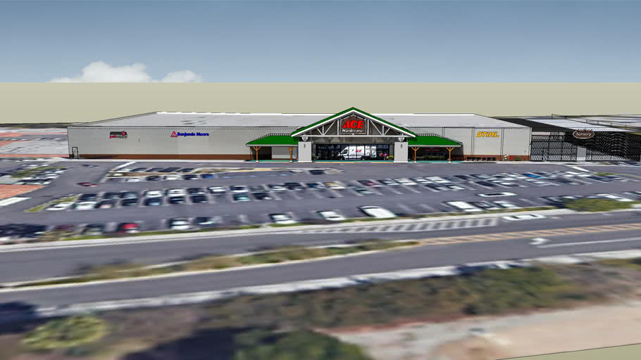 Original Ace Hardware South Pasadena 3D Warehouse