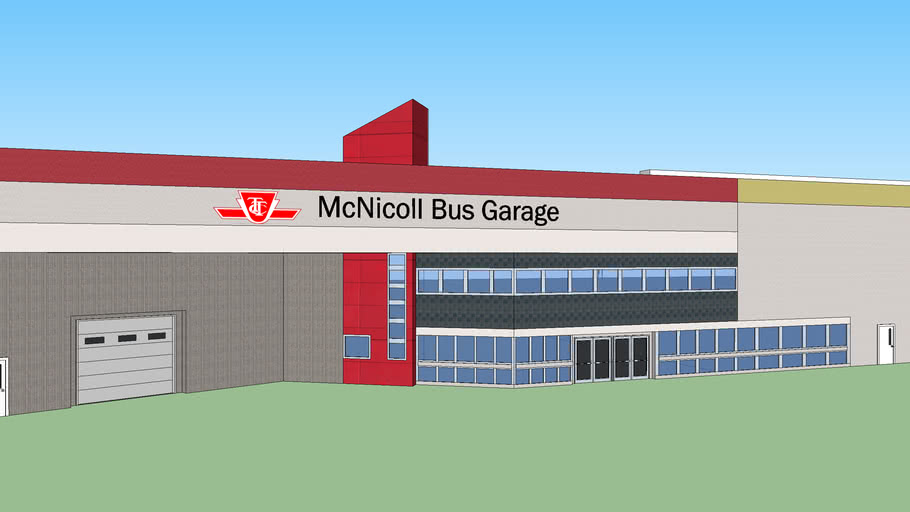 Mcnicoll Bus Garage Opening 2019 3d Warehouse