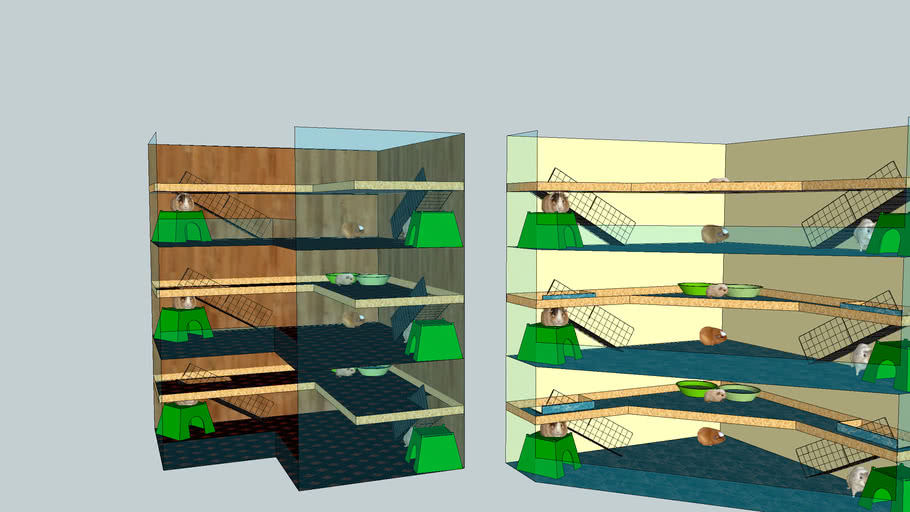 corner guinea pig cage