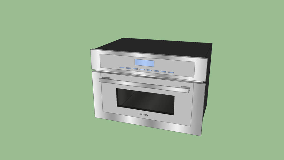 Thermador 30in Masterpiece Speed Oven MC30WS 3D Warehouse