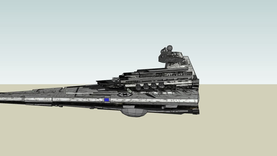 Fel Empire Star Destroyer Imperial III-class | 3D Warehouse