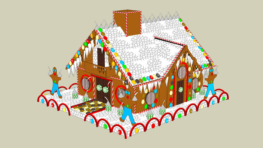 Ginger Bread House 3D Warehouse