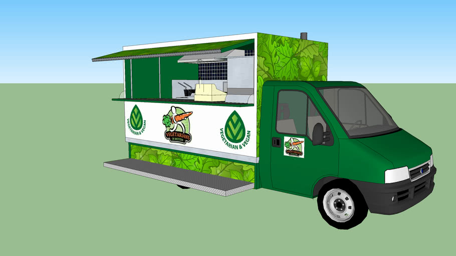  Food  truck  3D  Warehouse