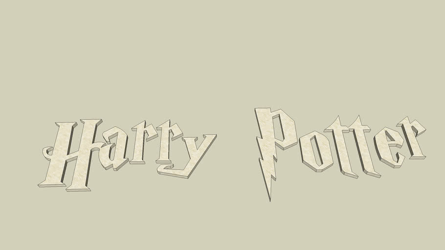 Harry Potter 3 Logo 3d Warehouse