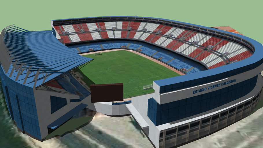 Estadio Vicente Calderon Madrid 3d Warehouse