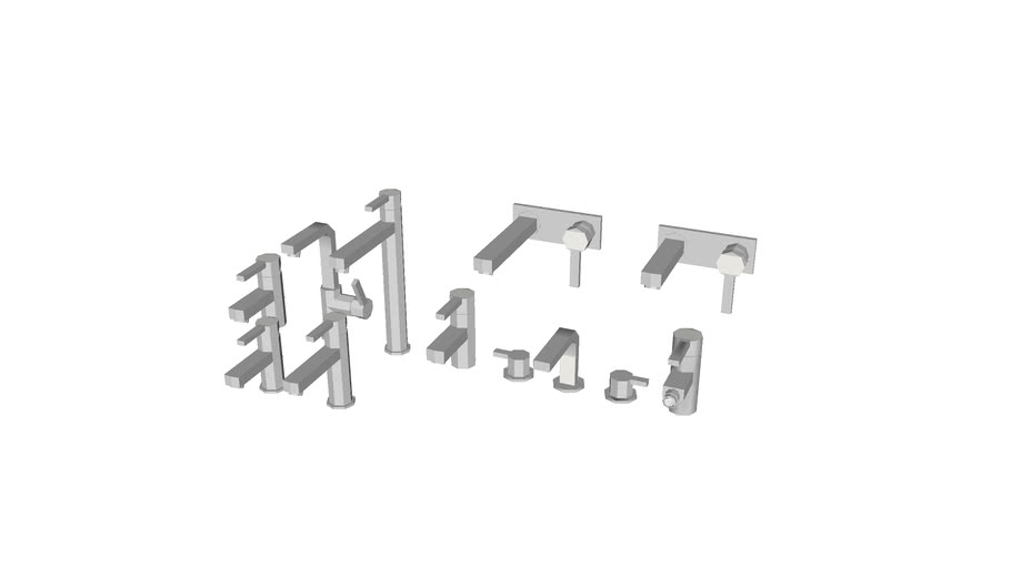 Mezcladoras De baños y Cocina | 3D Warehouse