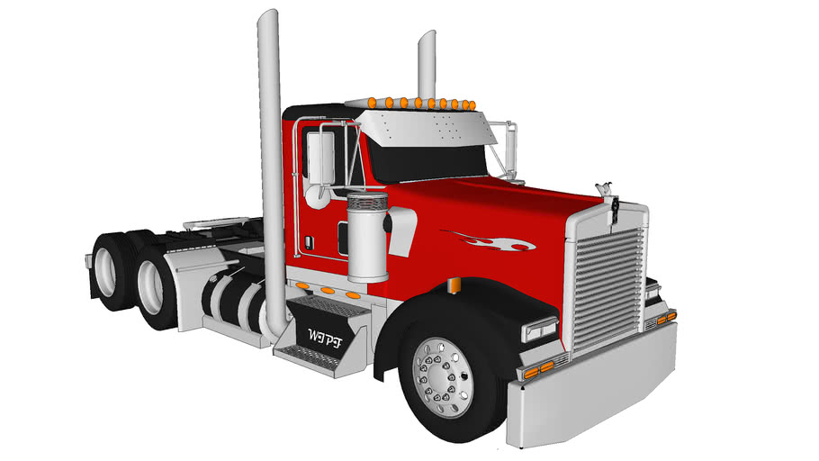 2004 Kenworth W900L Custom Daycab- Final | 3D Warehouse