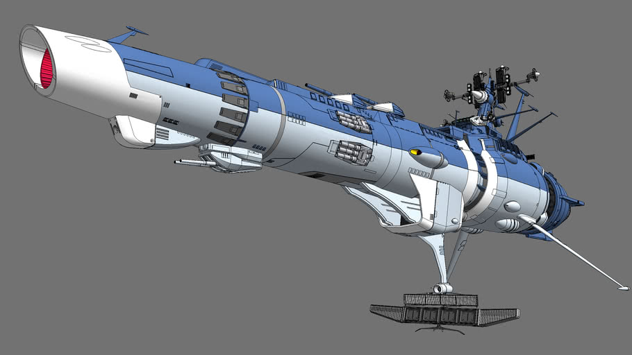 地球防衛軍艦隊 パトロール艦 3d Warehouse