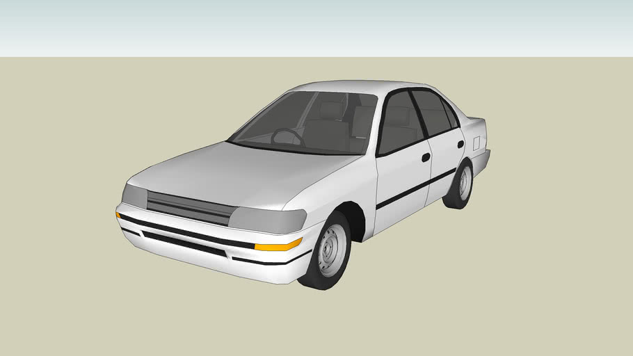 Toyota Corolla 3d Warehouse