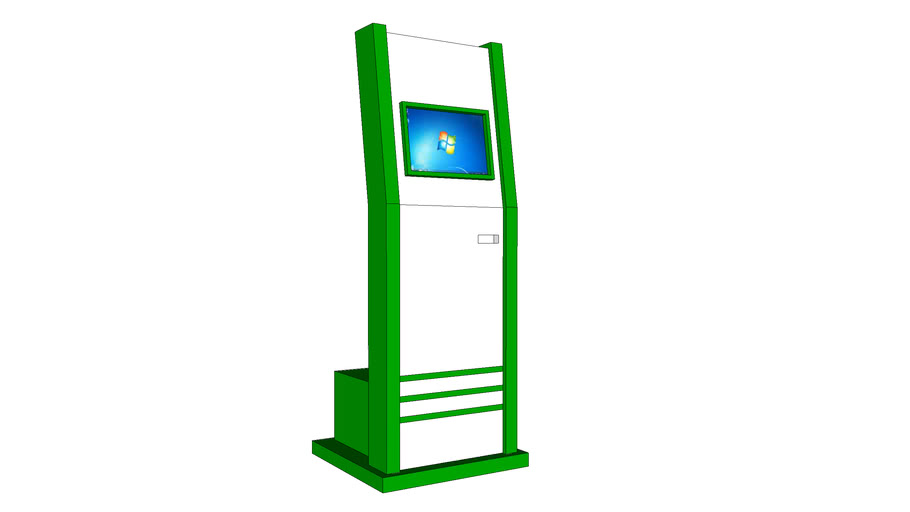 Kiosk design 3D Warehouse