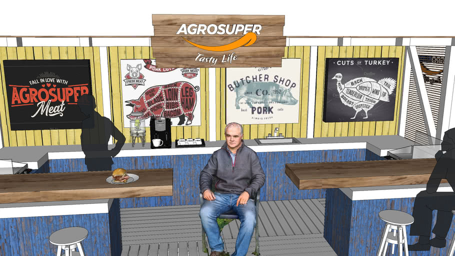 Stand Puerto Rico | 3D Warehouse