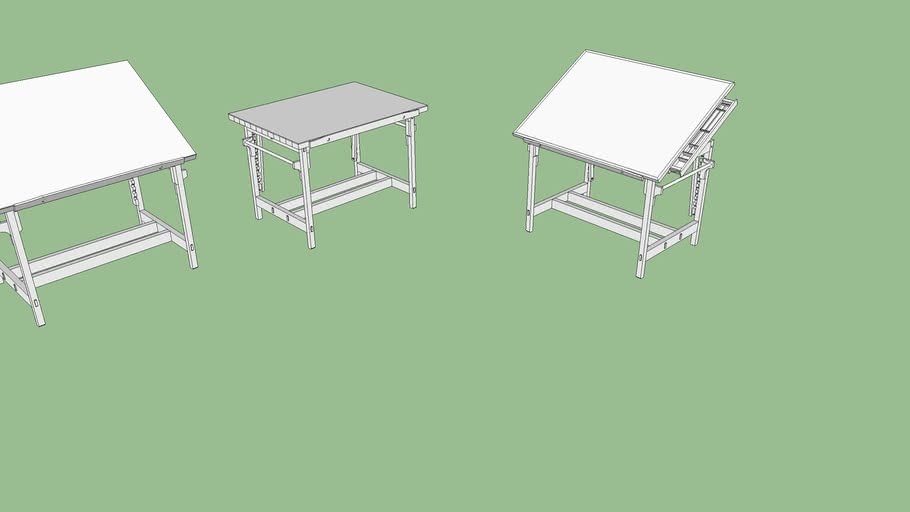 Drafting Table 3d Warehouse 7618