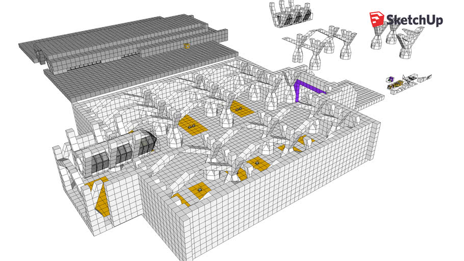Space Engineers 42 Mountain Base 3D Warehouse