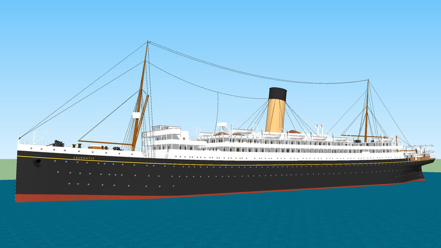 SS Laurentic | 3D Warehouse