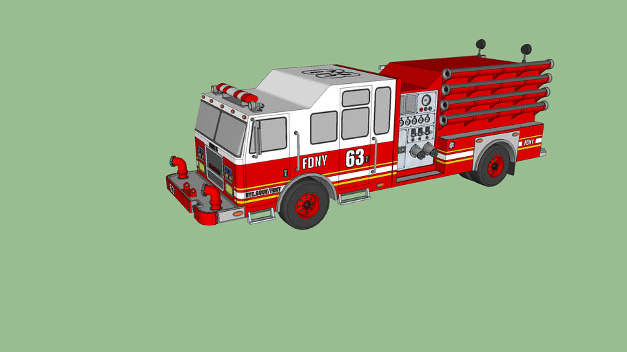 FDNY Engine Seagrave | 3D Warehouse