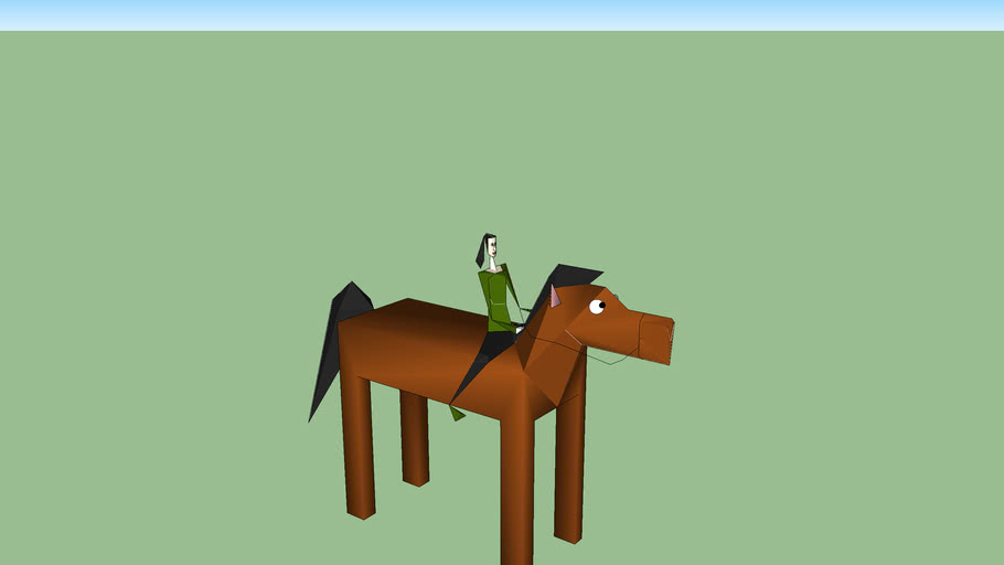 Horse rider 3D Warehouse