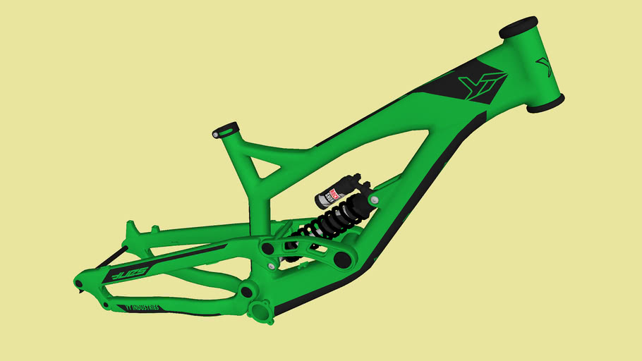 yt bike frame