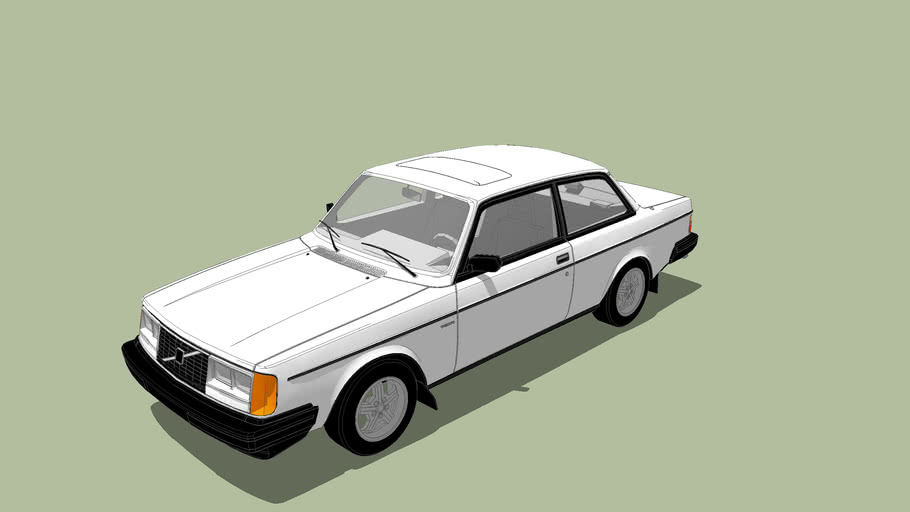 1985 Volvo 242 Turbo (without spoiler)