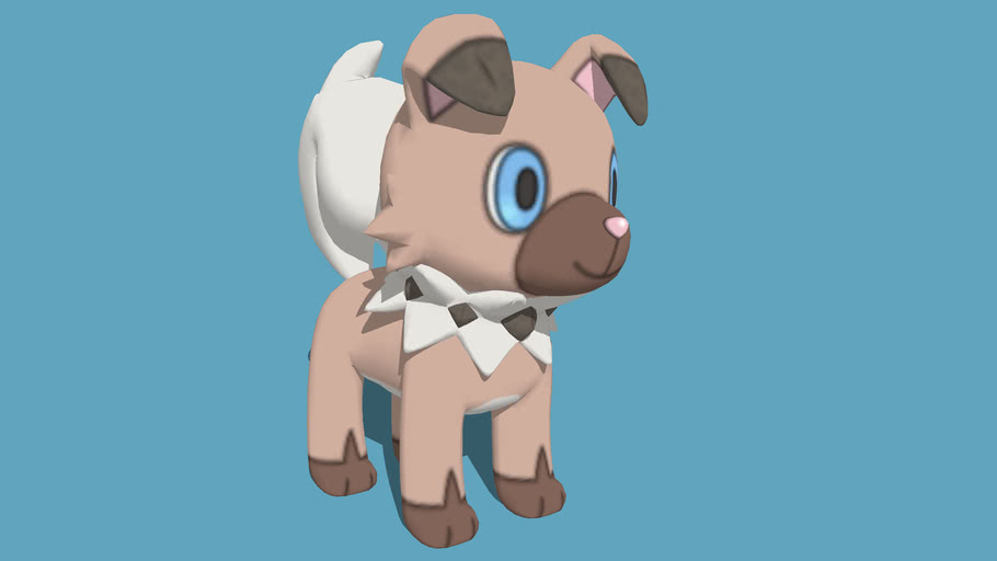 Rockruff (Pkmn S/M Rip) | 3D Warehouse