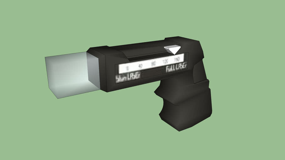 Buck Rogers Int The 25th Century 'The Plot To Kill A City' Assassin Laser pistol