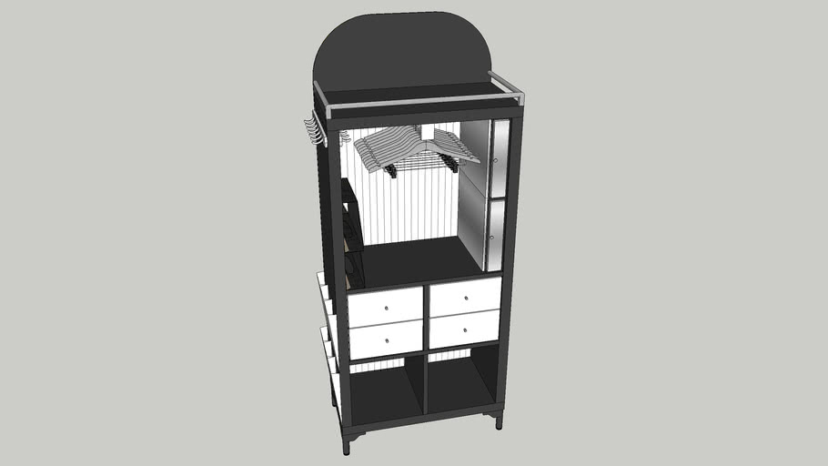 Ikea Hack Wardrobe 3d Warehouse