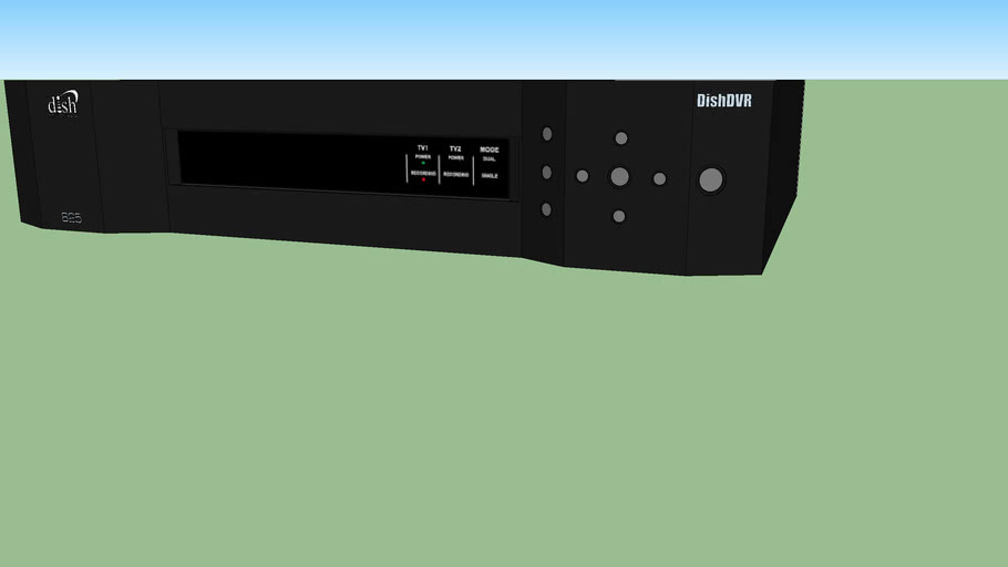 Dish Network set top DVR cable box (625) 3D Warehouse