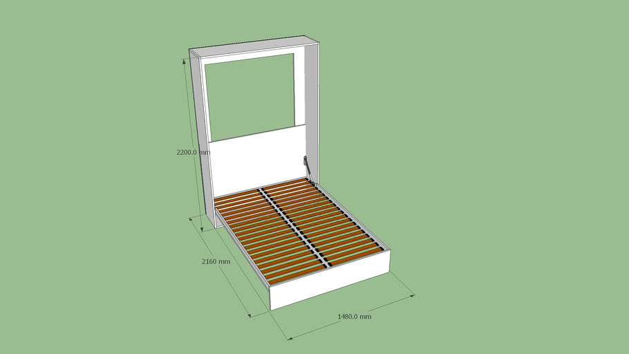 WardrobeBedMira2021 3D Warehouse