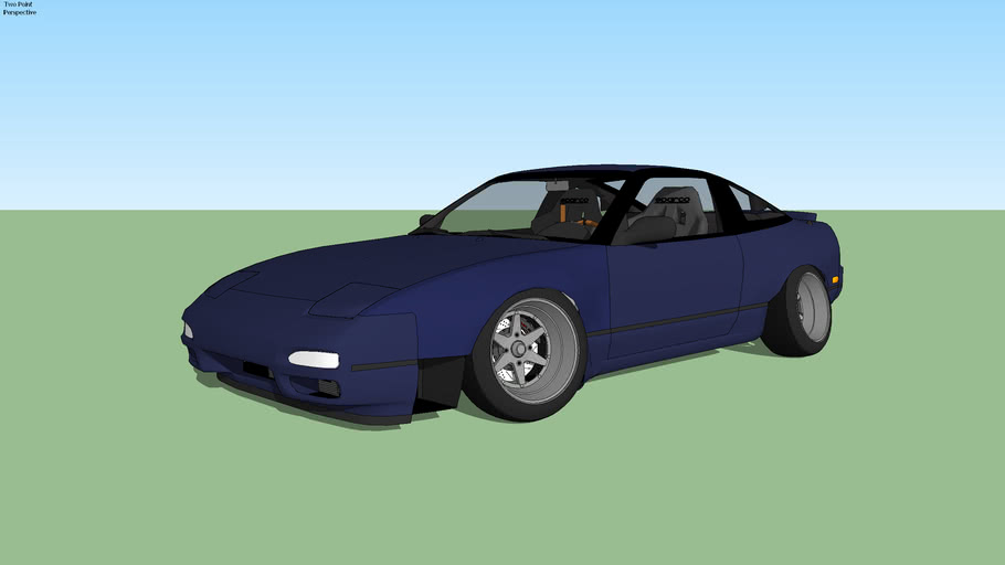 Nissan 240sx S13 Budget Streetcar 3d Warehouse