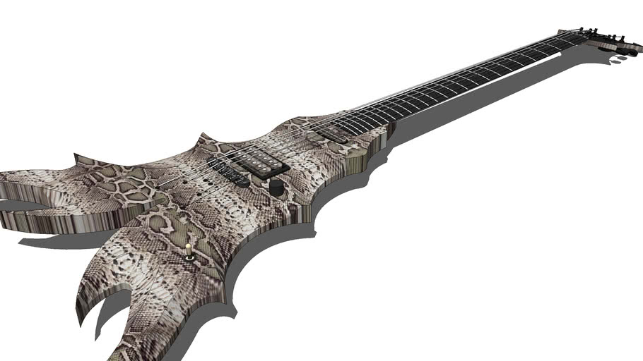 B. C. Rich Draco Custom | 3D Warehouse