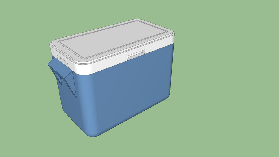 Coleman Model 5277 Cooler 3D Warehouse