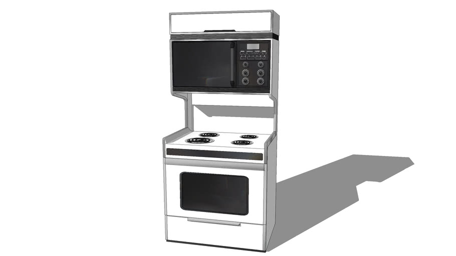 60s/70s Double Oven 3D Warehouse