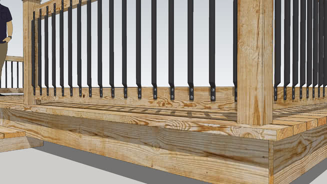 Decks and Porches | 3D Warehouse