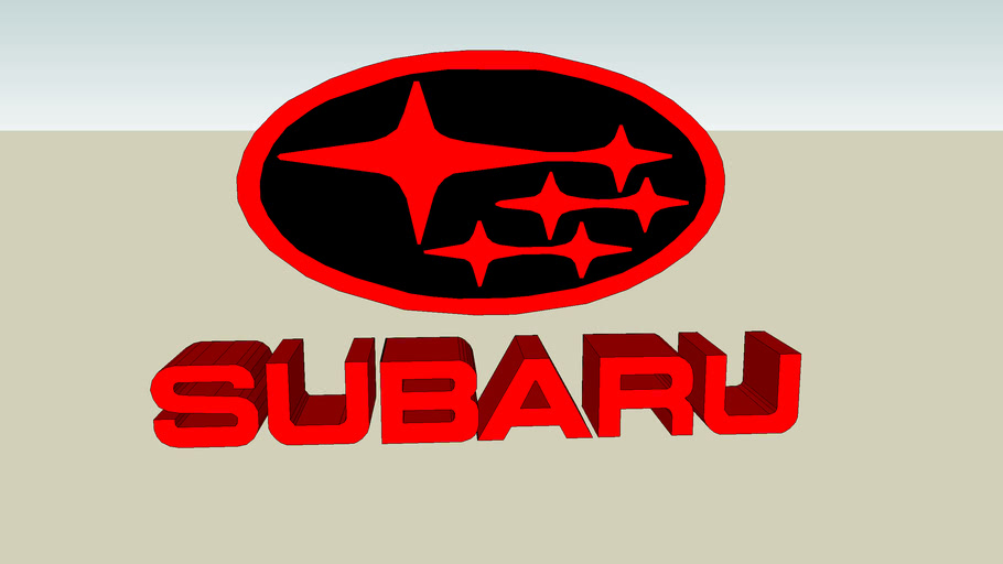 Subaru Logo 3d Warehouse