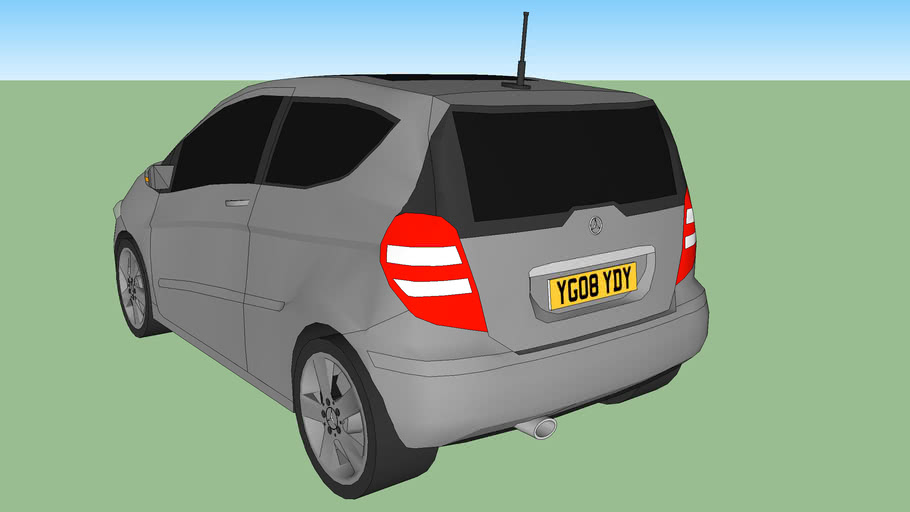 Mercedes Benz A Class 2 Door 3d Warehouse