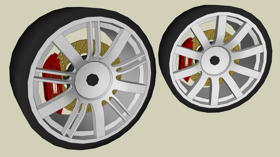 Tuning Wheels 3d Warehouse