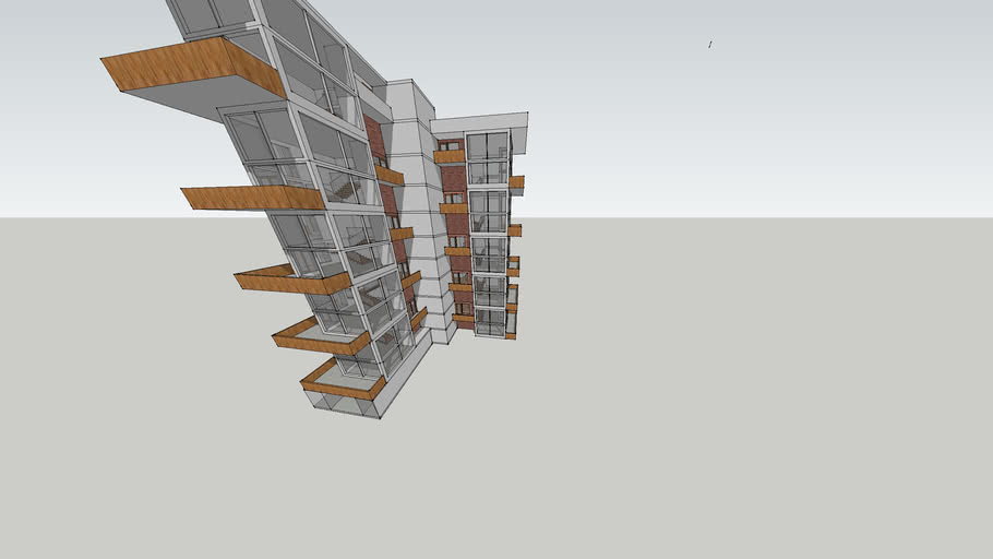 Apartment Building- TIP Architecture | 3D Warehouse
