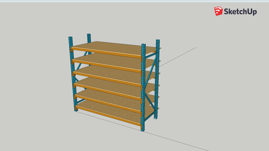 Racking Shelves | 3D Warehouse
