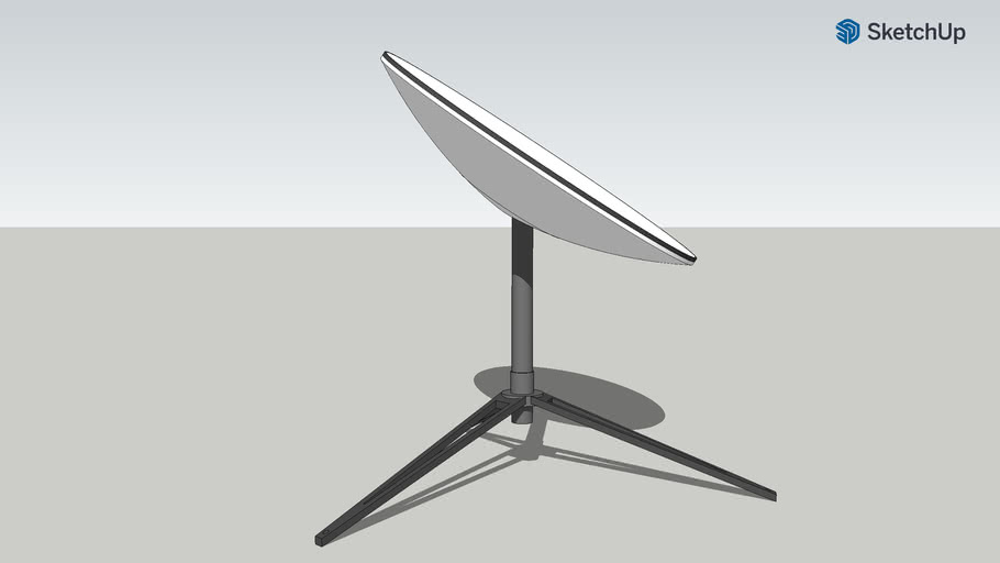 Starlink Satellite Dish 3D Warehouse